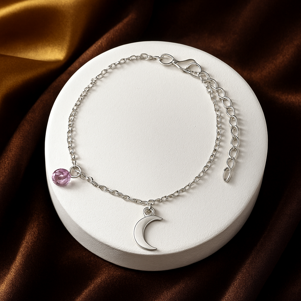 Clavorra Butterfly Bloom – Elegant Silver Flower Bracelet