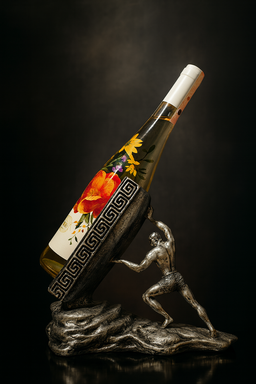 Sisyphus Wine Holder