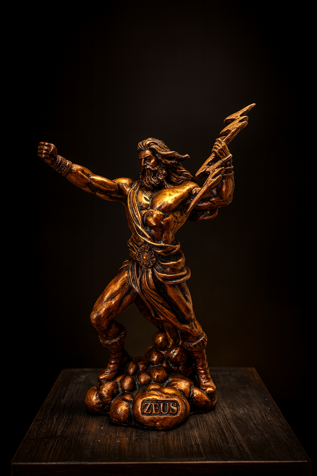 Zeus God of Thunder Statue – Greek Mythology Figurine