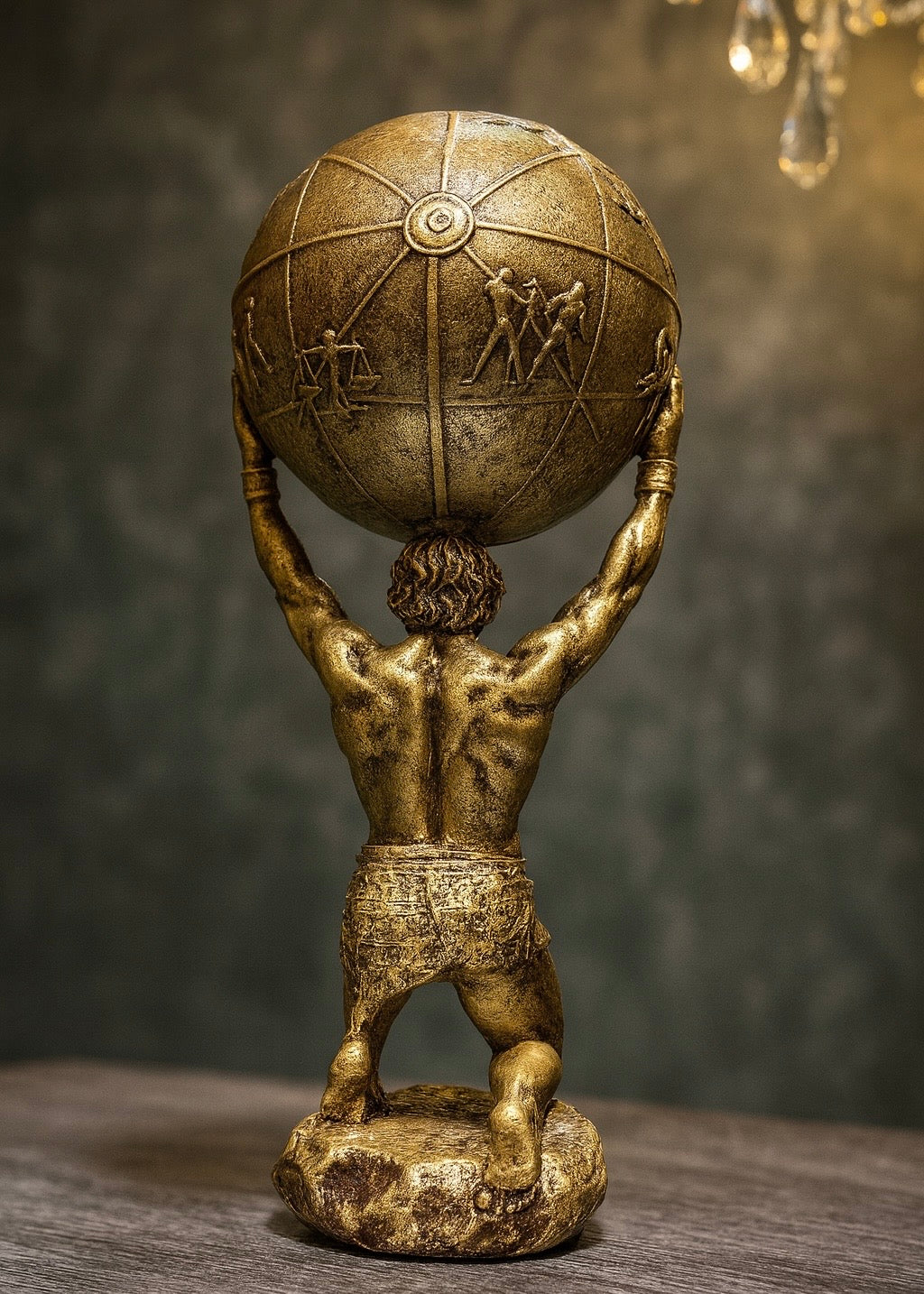 Atlas Statue – Greek Titan Holding the World